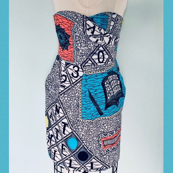 Matthew Williamson Dresses & Skirts - Matthew Williamson Strapless Dress UK12/US8